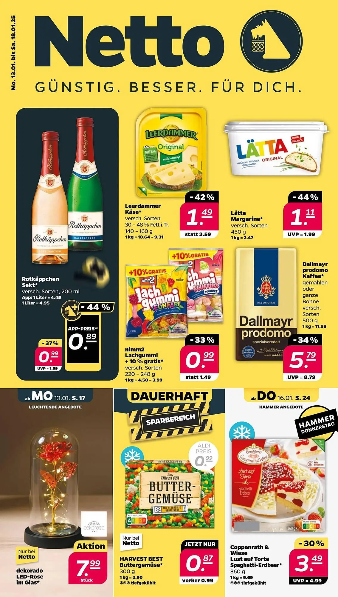 Gazetka Netto gazetka od 13 stycznia do 18 stycznia 2025 - Strona 1
