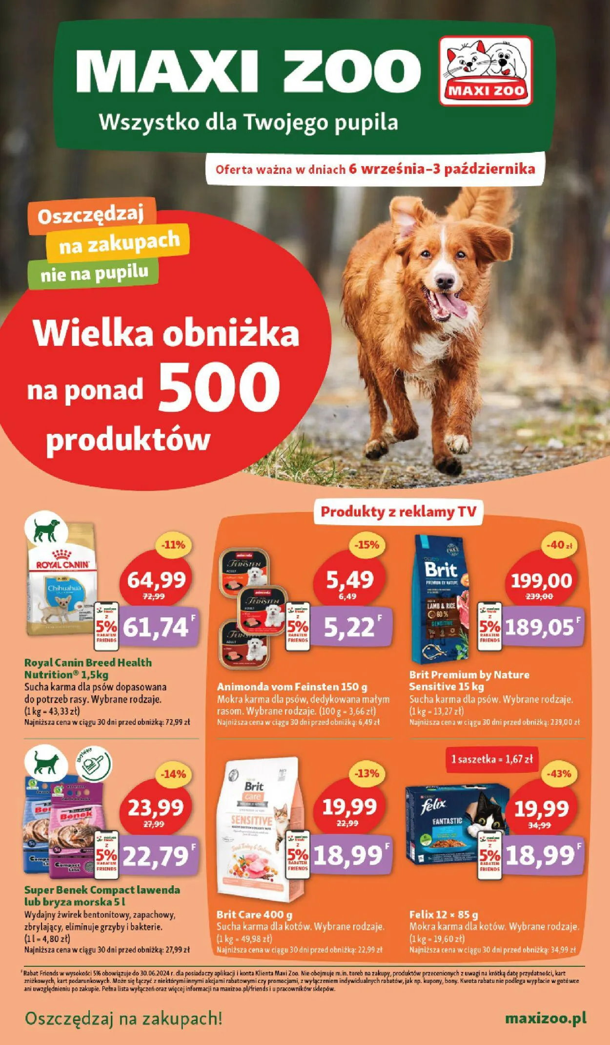 Maxi Zoo Aktualna gazetka - 1