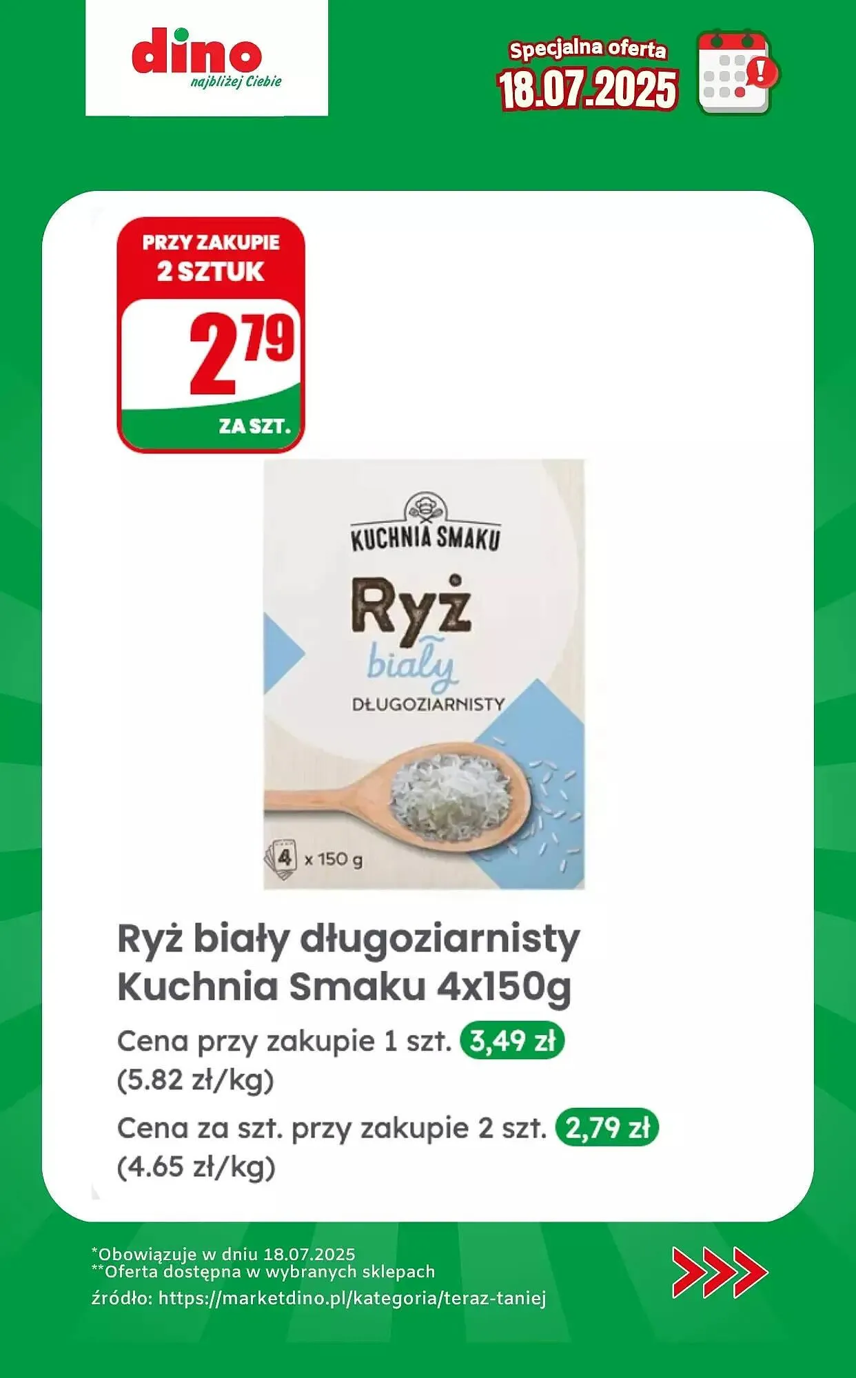 Gazetka Dino gazetka od 18 lipca do 18 lipca 2025 - Strona 7