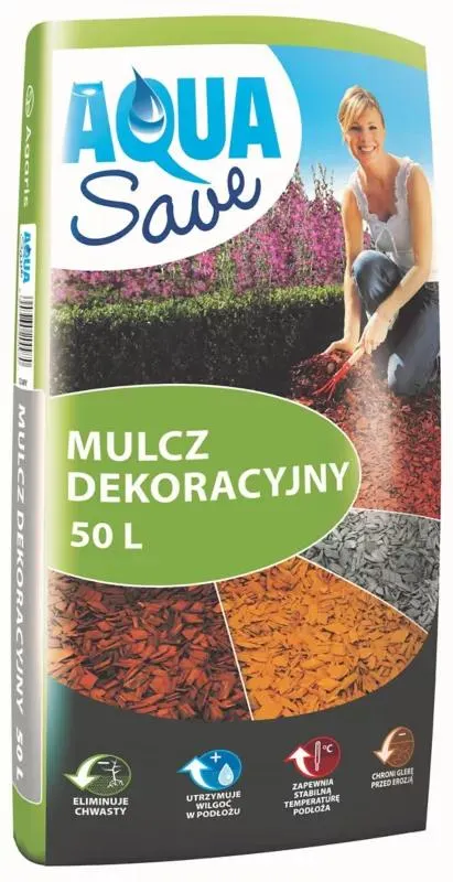 Zrębki dekoracyjne szare 50 l