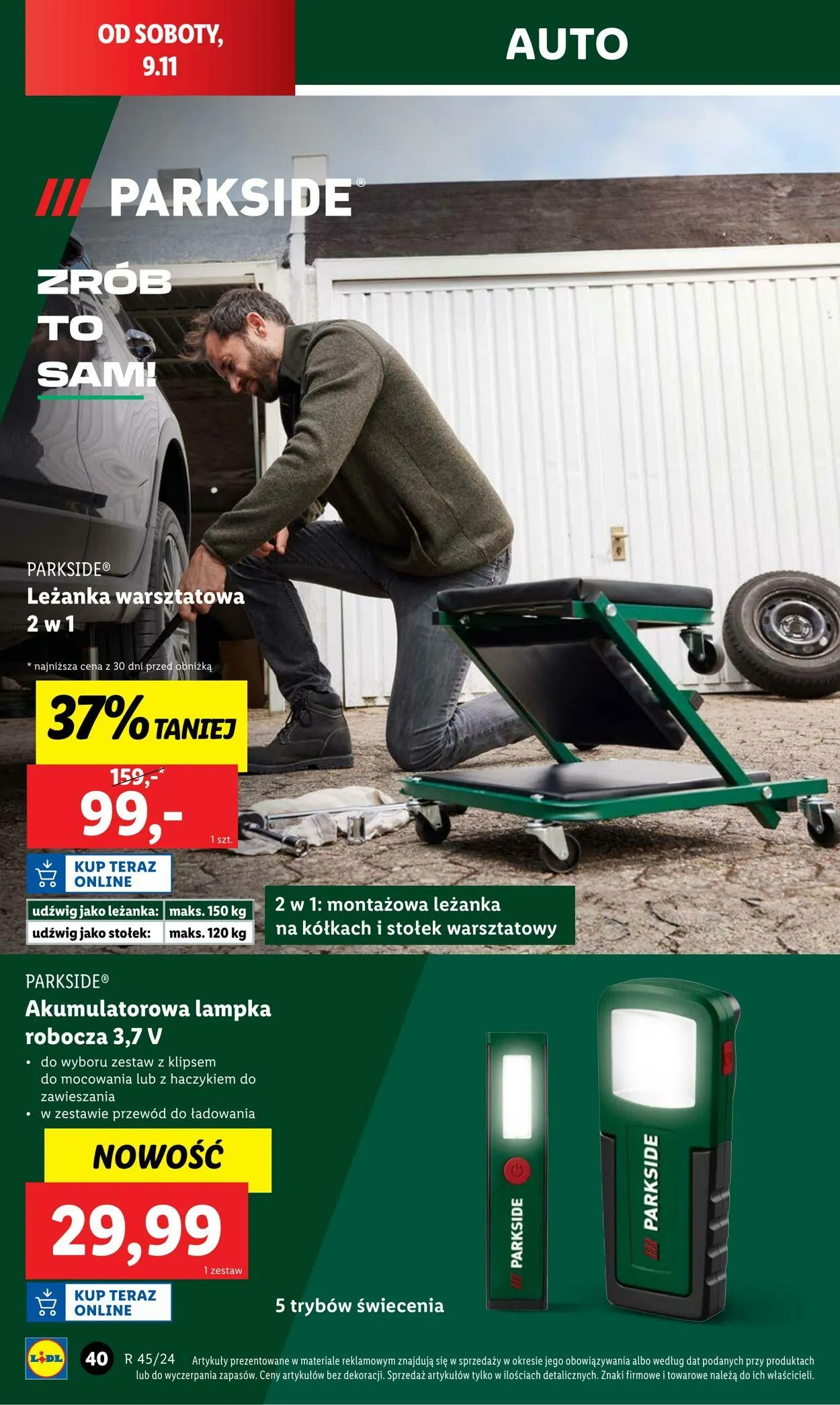 Gazetka LIDL Aktualna gazetka od 4 listopada do 9 listopada 2024 - Strona 44