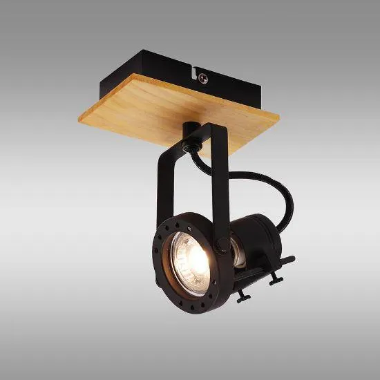 Lampa Soffitta Czarna VO2899 LS1
