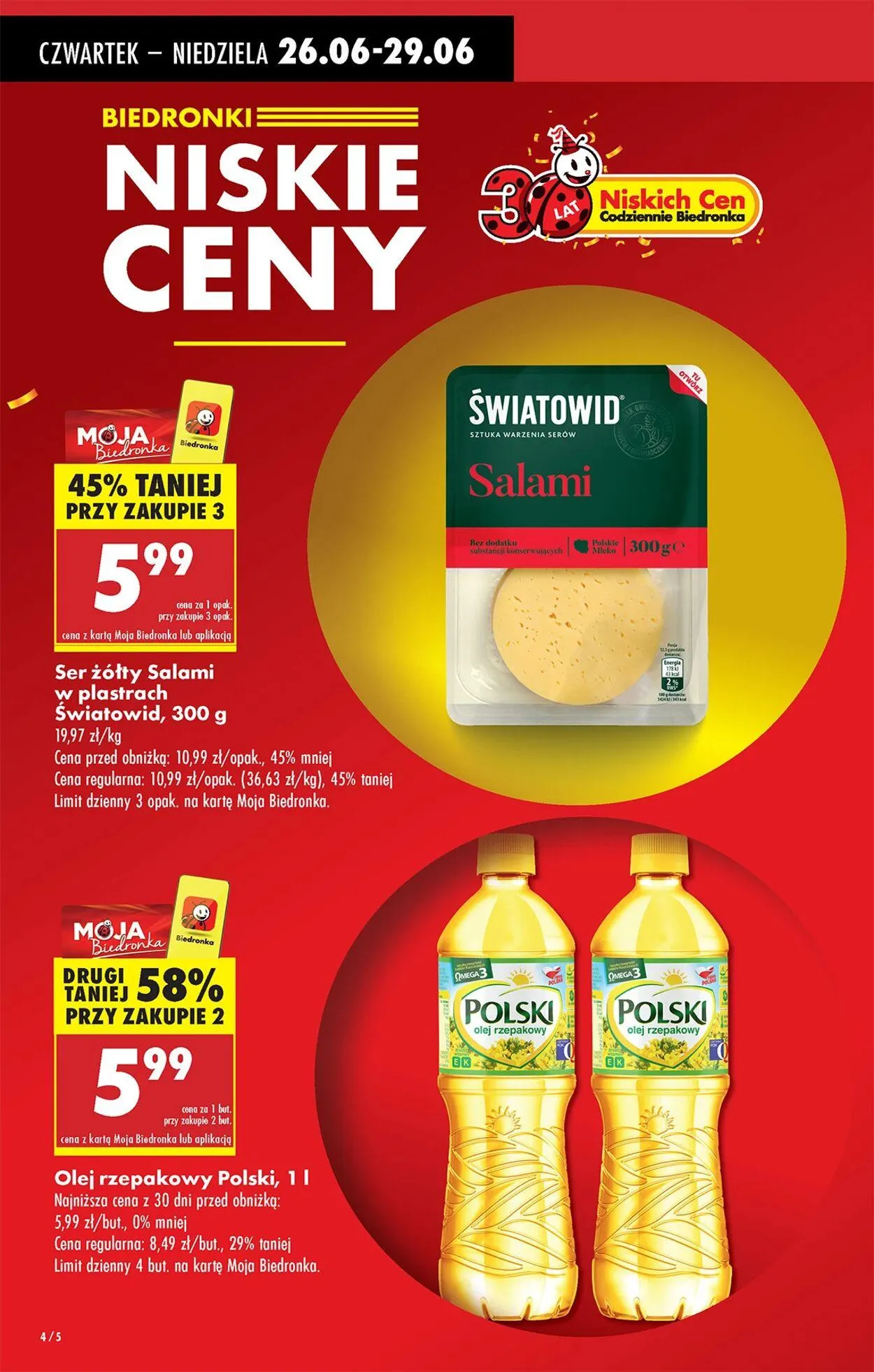 Gazetka Biedronka Aktualna gazetka od 26 czerwca do 3 lipca 2025 - Strona 6