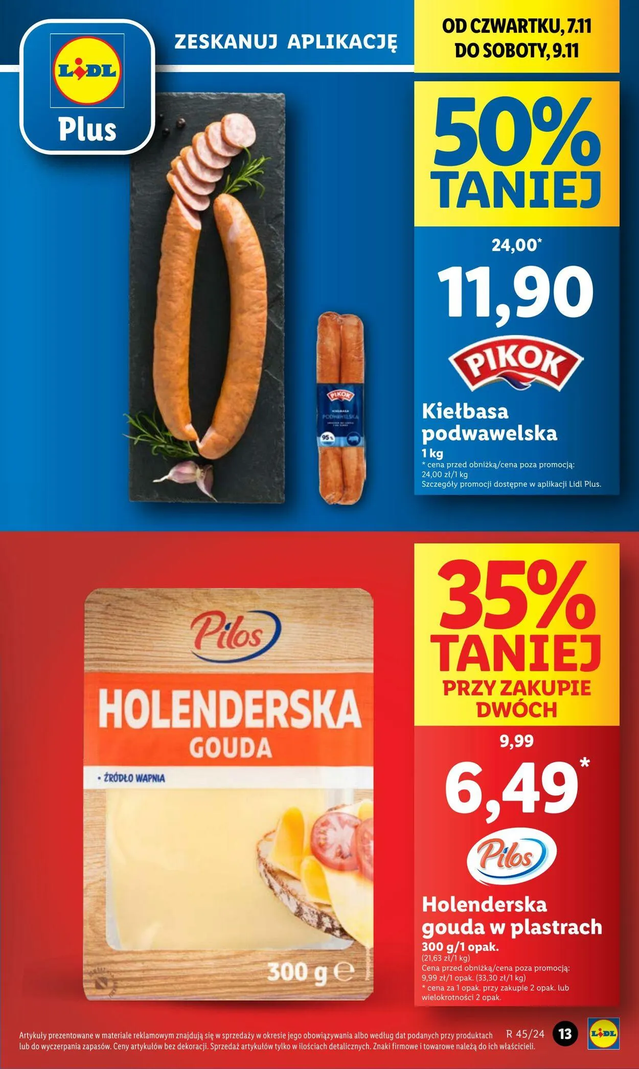 Gazetka LIDL Aktualna gazetka od 7 listopada do 9 listopada 2024 - Strona 13