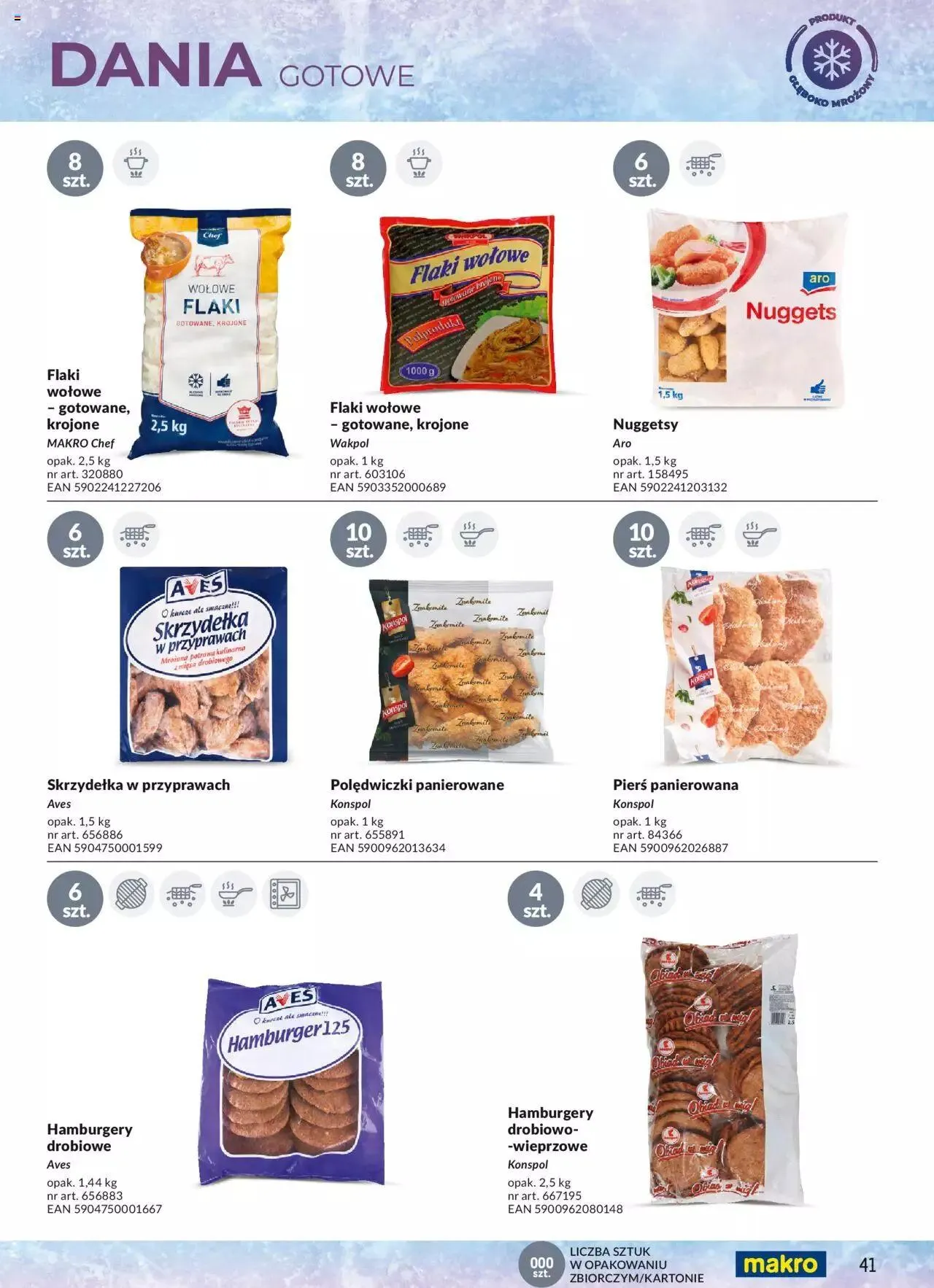Gazetka Makro Gazetka - Mrożonki od 20 maja do 31 stycznia 2025 - Strona 41
