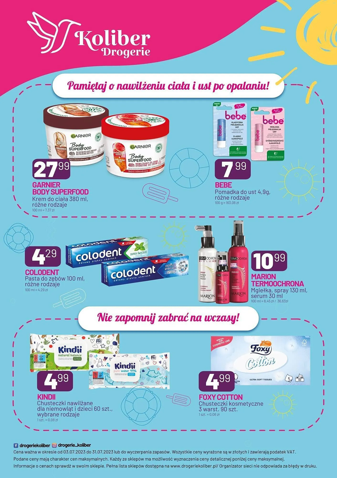 Koliber drogerie gazetka - 1