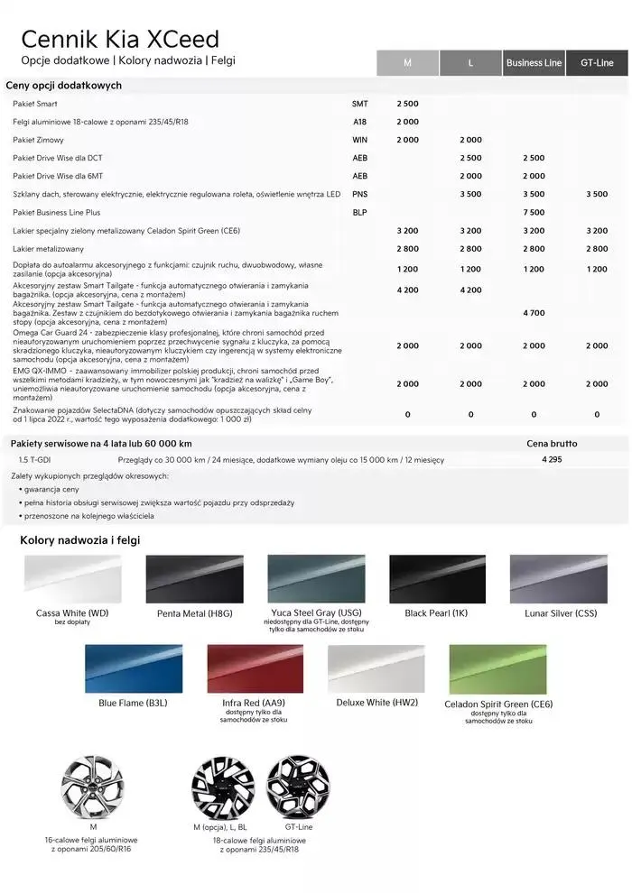 Gazetka Kia XCeed 2025 od 21 lutego do 31 grudnia 2025 - Strona 9