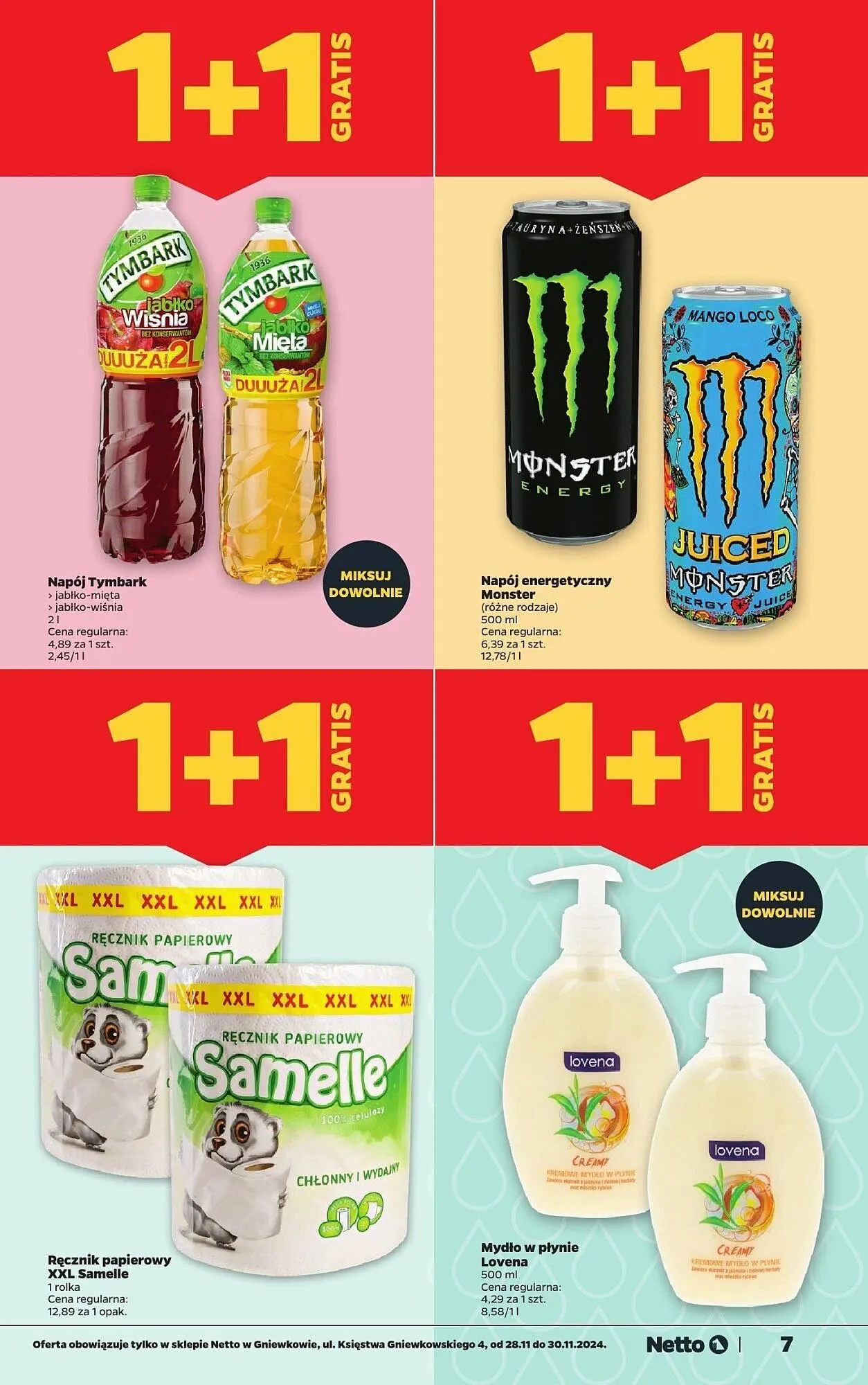 Gazetka Netto gazetka od 28 listopada do 30 listopada 2024 - Strona 7