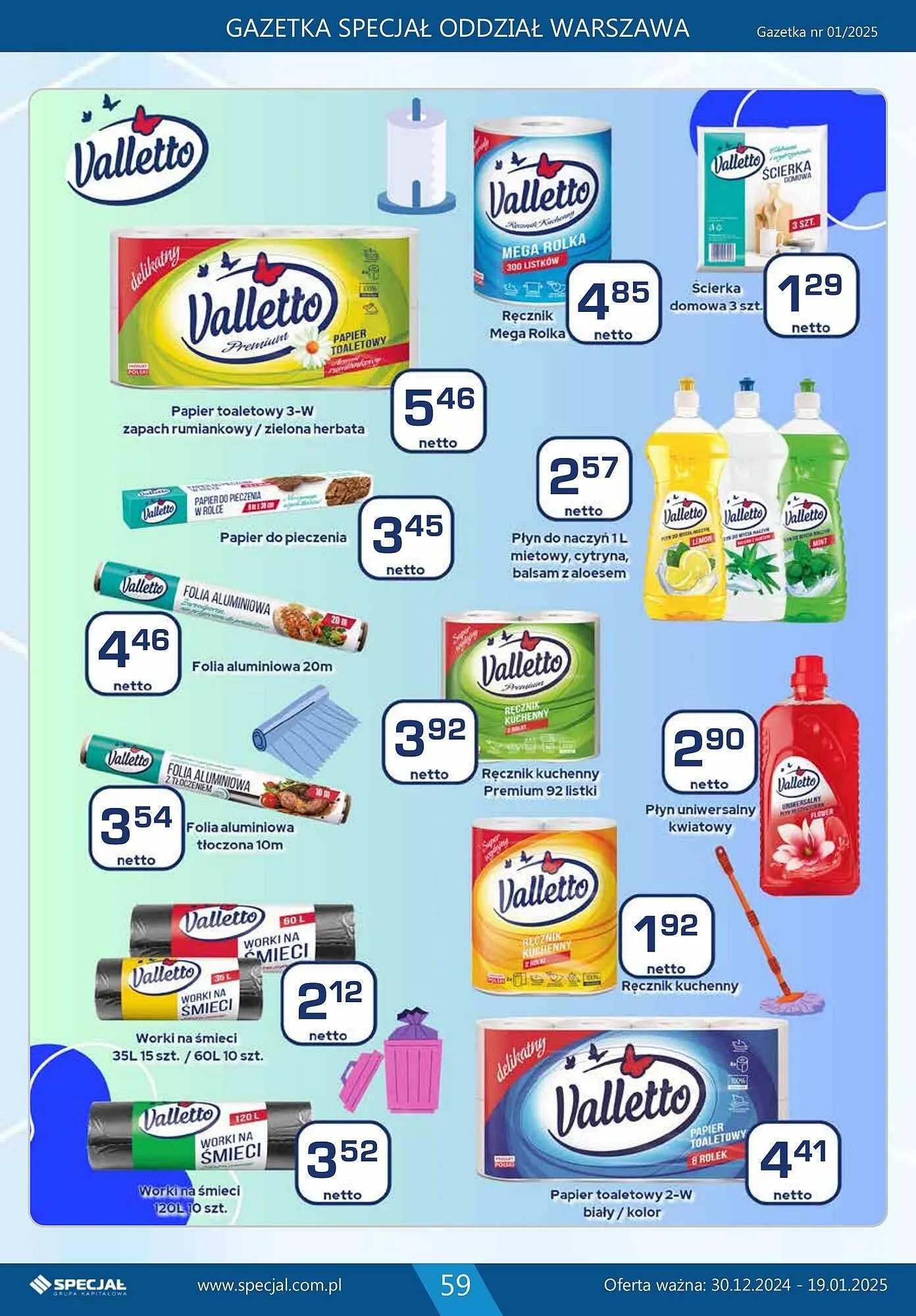 Gazetka Specjał gazetka od 30 grudnia do 19 stycznia 2025 - Strona 59