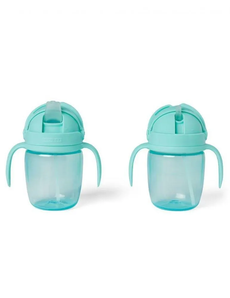 Skip Hop Zestaw bidonów 2 w 1 295ml miętowy