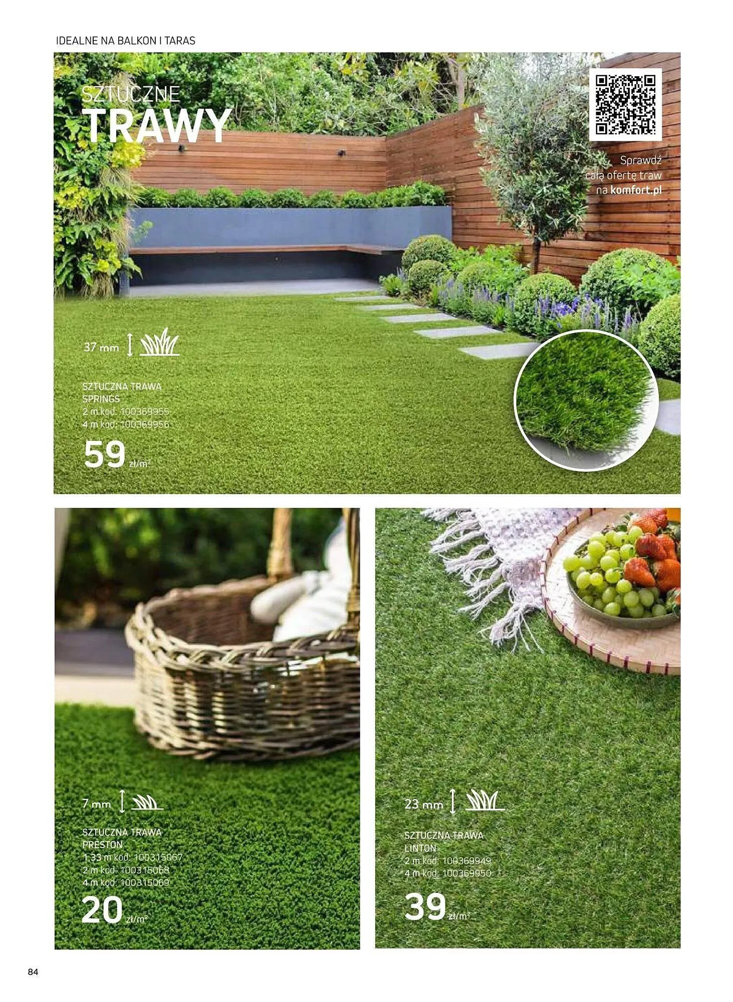 Gazetka Komfort gazetka od 16 sierpnia do 31 grudnia 2025 - Strona 84