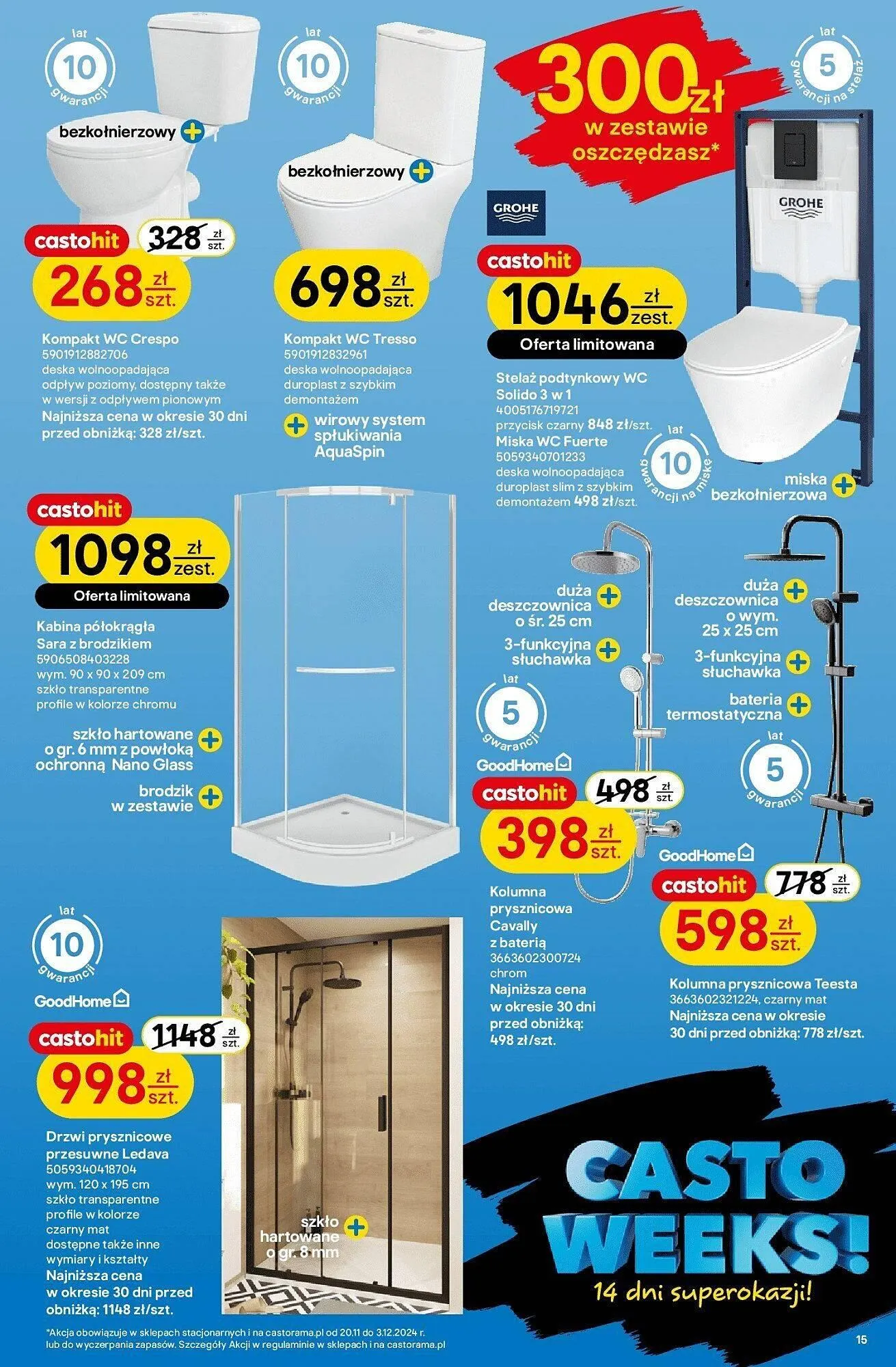 Gazetka Castorama gazetka od 20 listopada do 3 grudnia 2024 - Strona 15