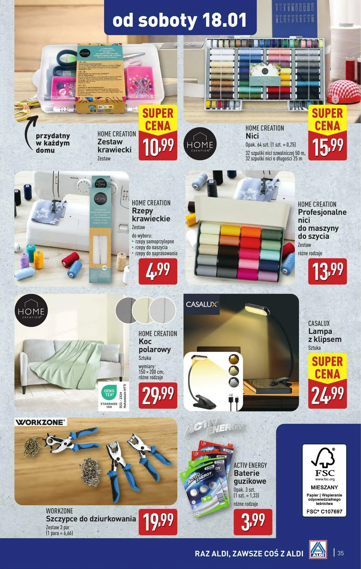 Gazetka ALDI Aktualna gazetka od 13 stycznia do 18 stycznia 2025 - Strona 35