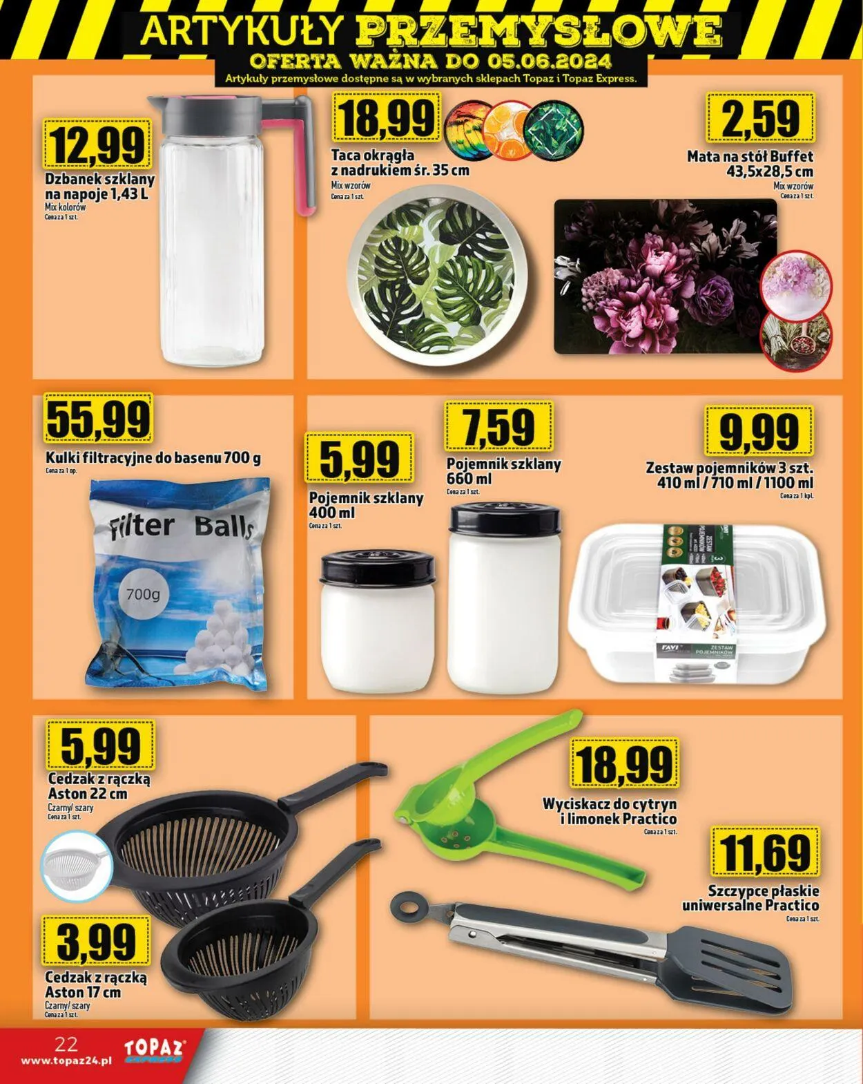 Gazetka Topaz Aktualna gazetka od 19 lutego do 5 marca 2025 - Strona 22