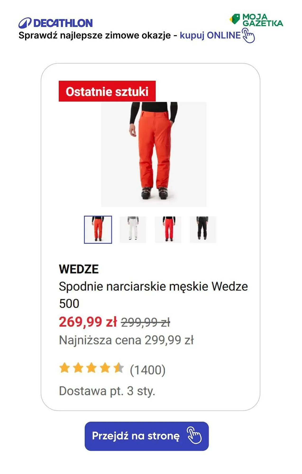 Gazetka Decathlon gazetka od 30 grudnia do 14 stycznia 2025 - Strona 11