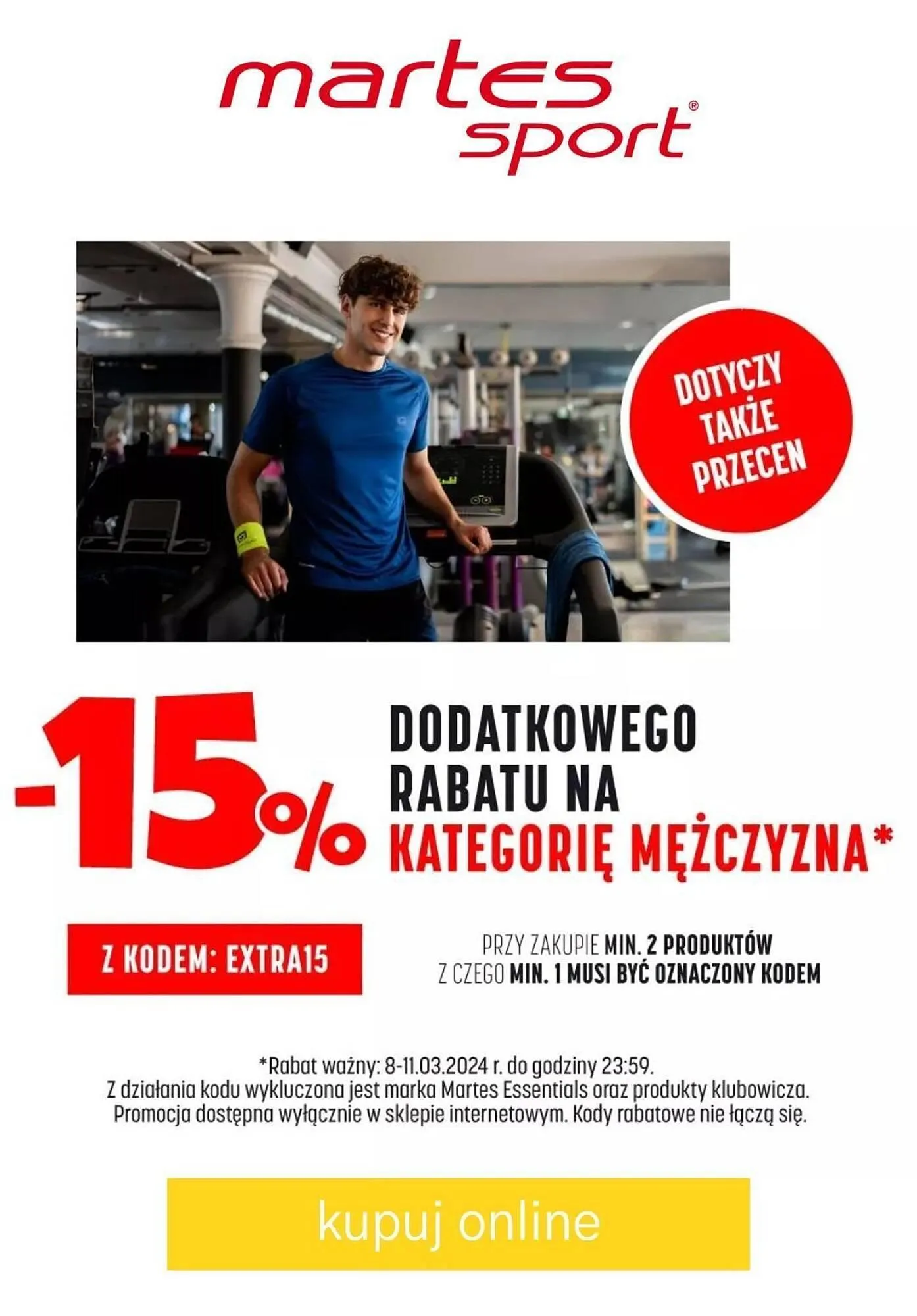 Gazetka Martes Sport gazetka od 8 marca do 11 marca 2024 - Strona 