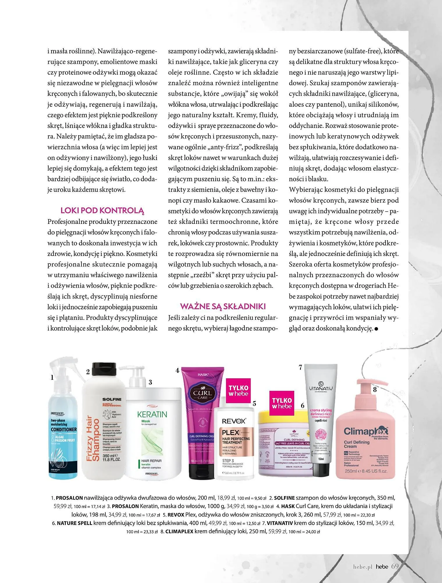 Gazetka Hebe gazetka od 1 marca do 30 kwietnia 2024 - Strona 69