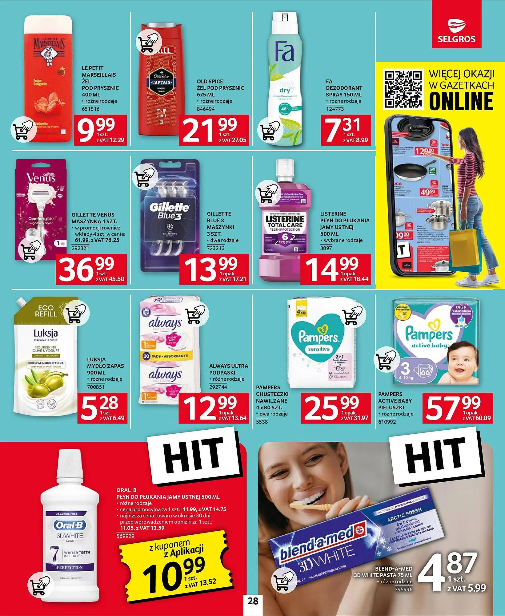 Gazetka Selgros gazetka od 9 stycznia do 22 stycznia 2025 - Strona 28