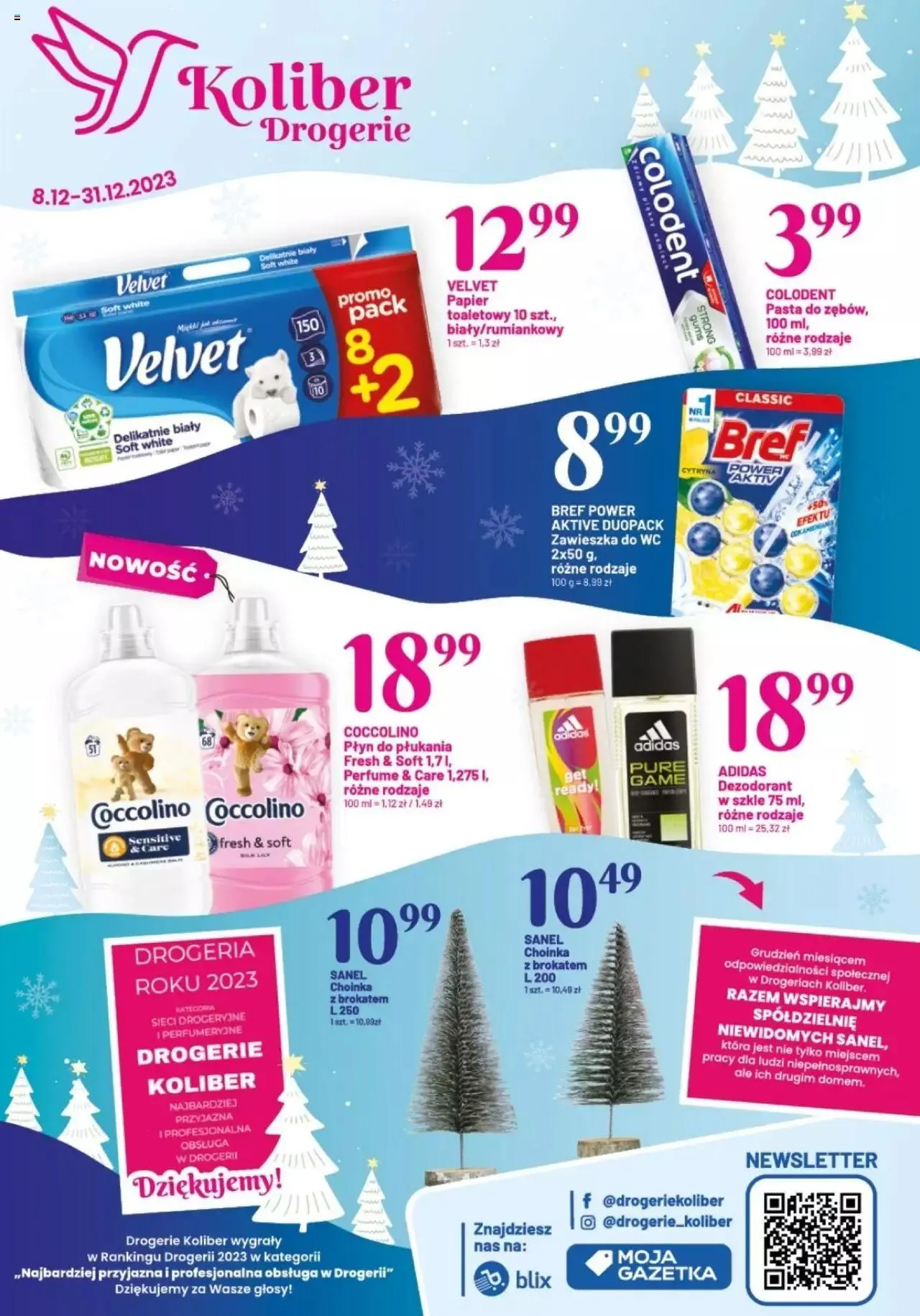 Gazetka Koliber Gazetka od 8 grudnia do 31 grudnia 2023 - Strona