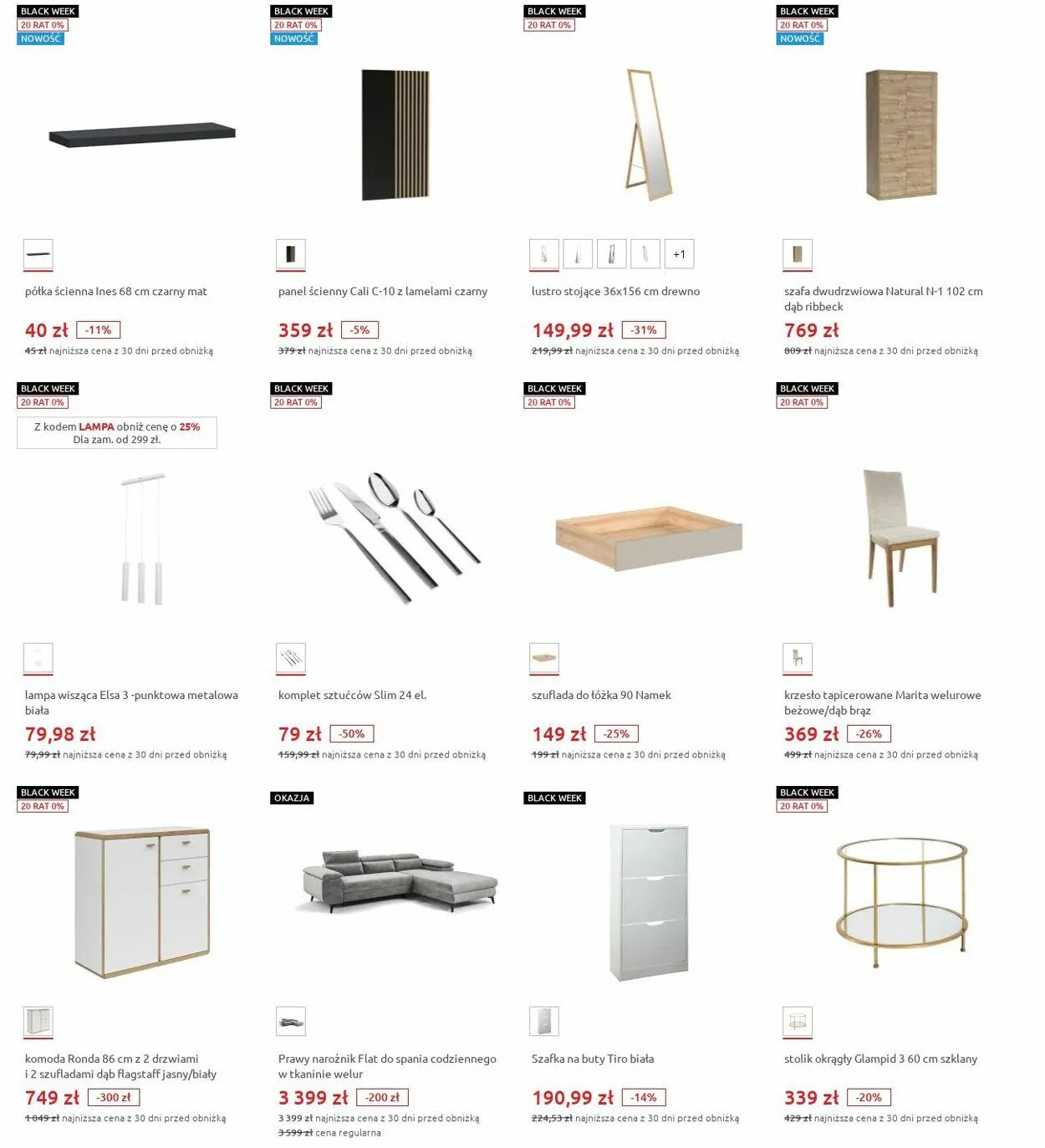 Gazetka Black Red White Aktualna gazetka od 25 listopada do 1 grudnia 2024 - Strona 54