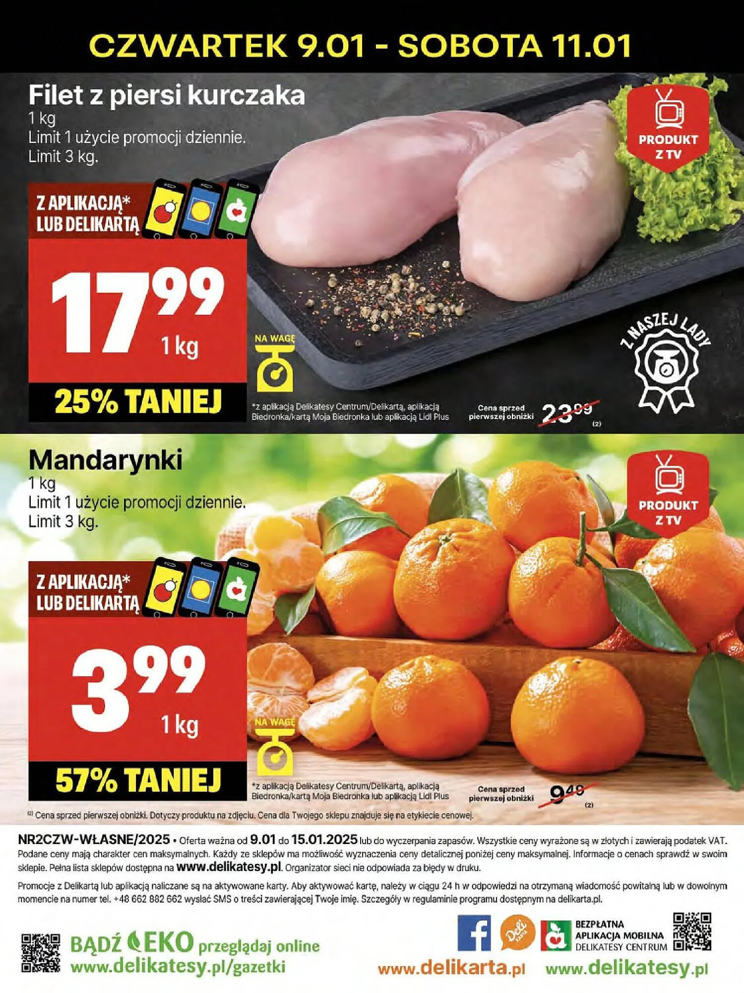 Gazetka Delikatesy Centrum gazetka od 9 stycznia do 15 stycznia 2025 - Strona 42