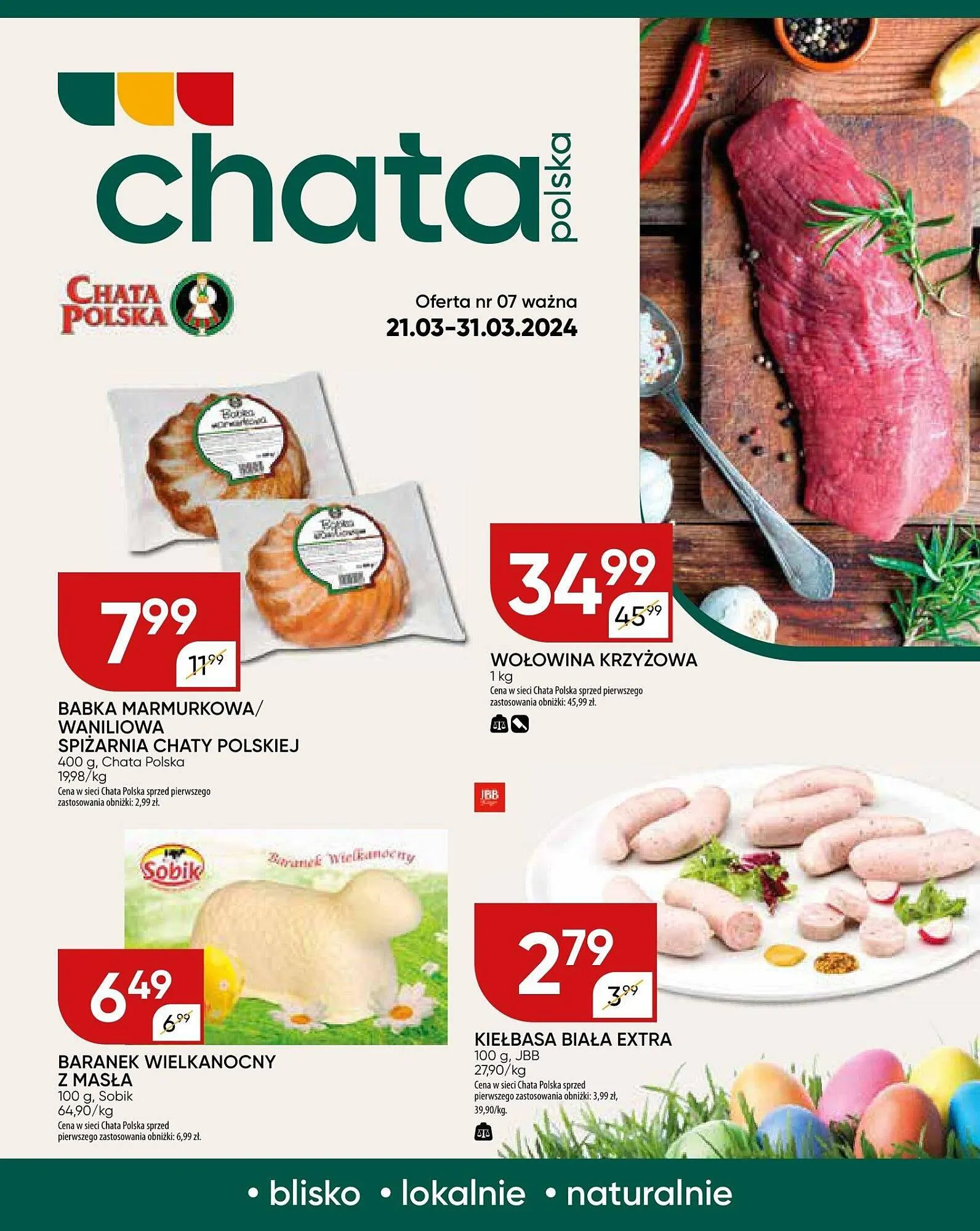 Gazetka Chata Polska gazetka od 21 marca do 31 marca 2024 - Strona 