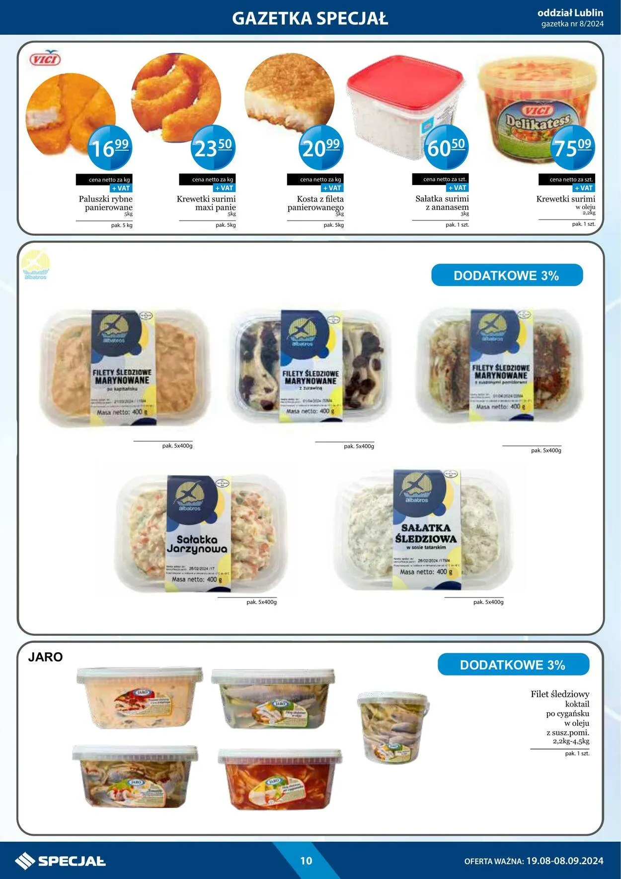 Gazetka Specjał od 19 sierpnia do 8 września 2024 - Strona 10