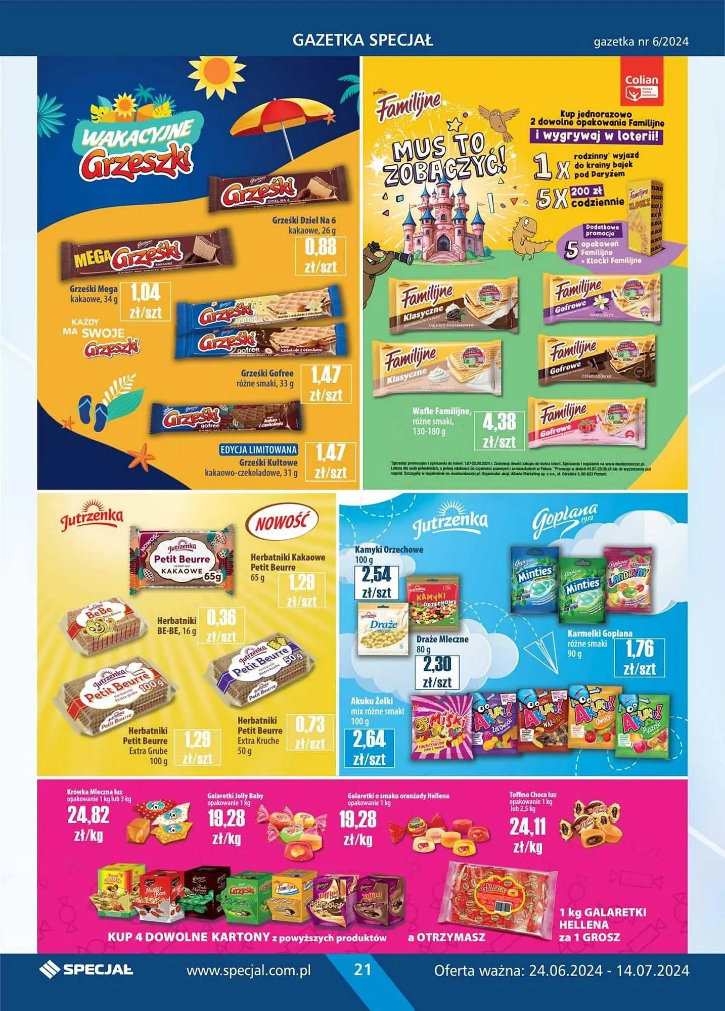Gazetka Specjał gazetka od 24 czerwca do 14 lipca 2024 - Strona 21
