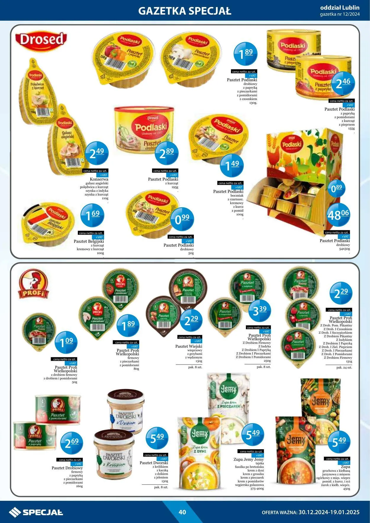 Gazetka Specjał od 30 grudnia do 19 stycznia 2026 - Strona 40