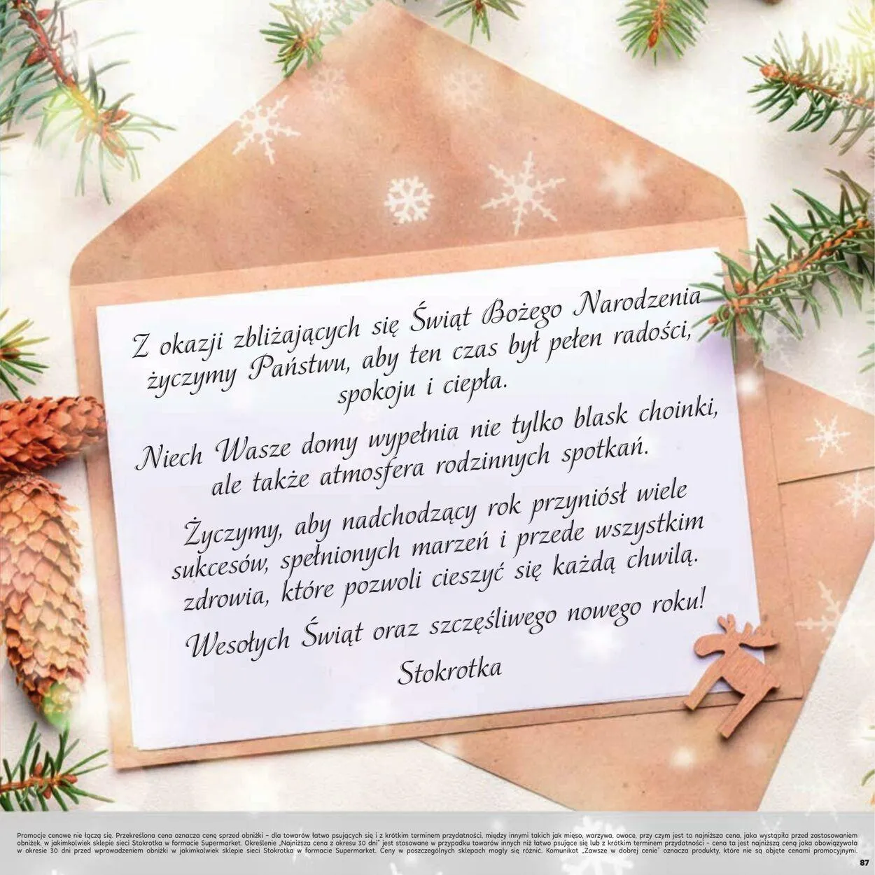 Gazetka Stokrotka Aktualna gazetka od 12 grudnia do 27 grudnia 2024 - Strona 87