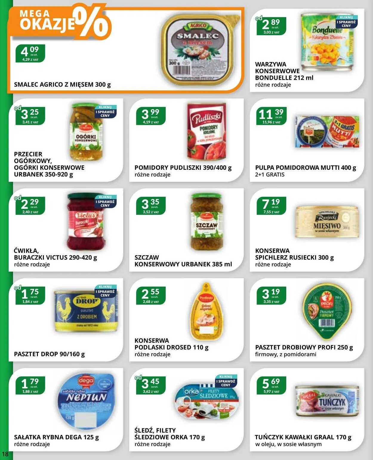 Gazetka Eurocash Aktualna gazetka od 7 stycznia do 26 stycznia 2025 - Strona 18
