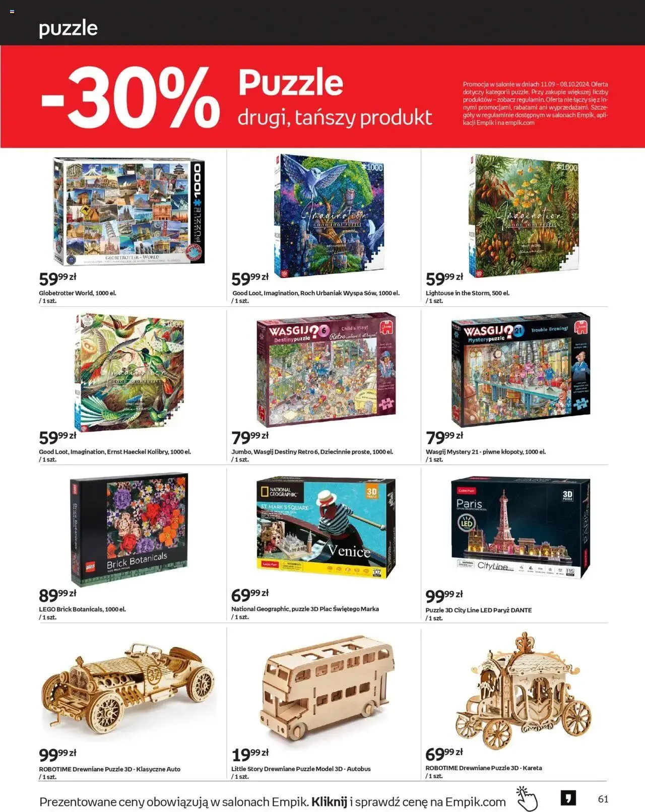 Gazetka Empik Gazetka - Tom kultury Zabawki od 11 września do 24 września 2024 - Strona 3