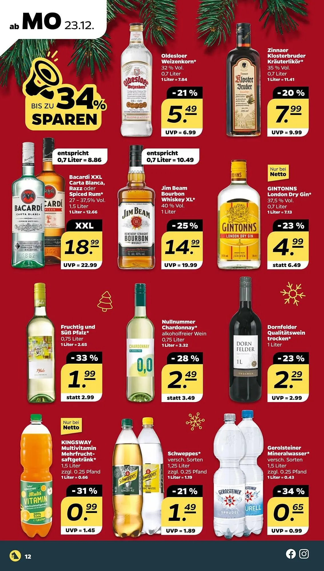 Gazetka Netto gazetka od 23 grudnia do 28 grudnia 2024 - Strona 12