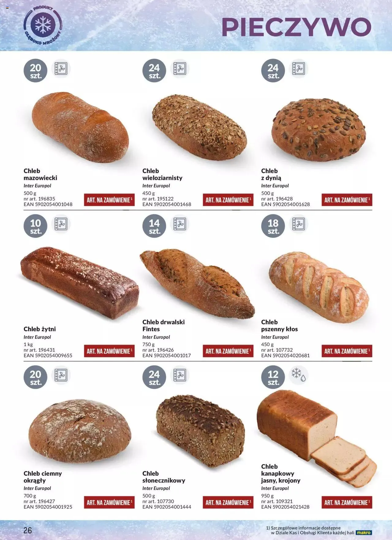 Gazetka Makro Gazetka - Mrożonki od 20 maja do 31 stycznia 2025 - Strona 26