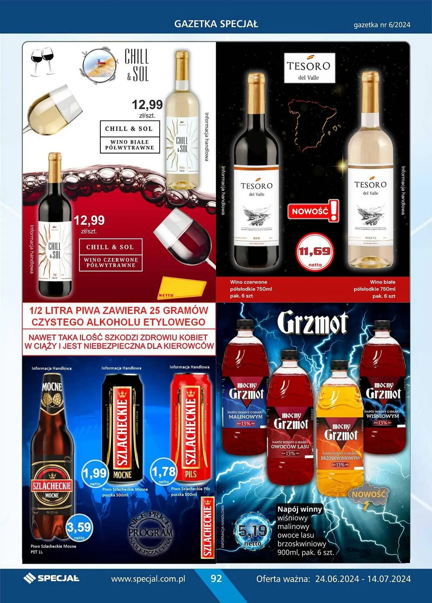 Gazetka Specjał gazetka od 24 czerwca do 14 lipca 2024 - Strona 92