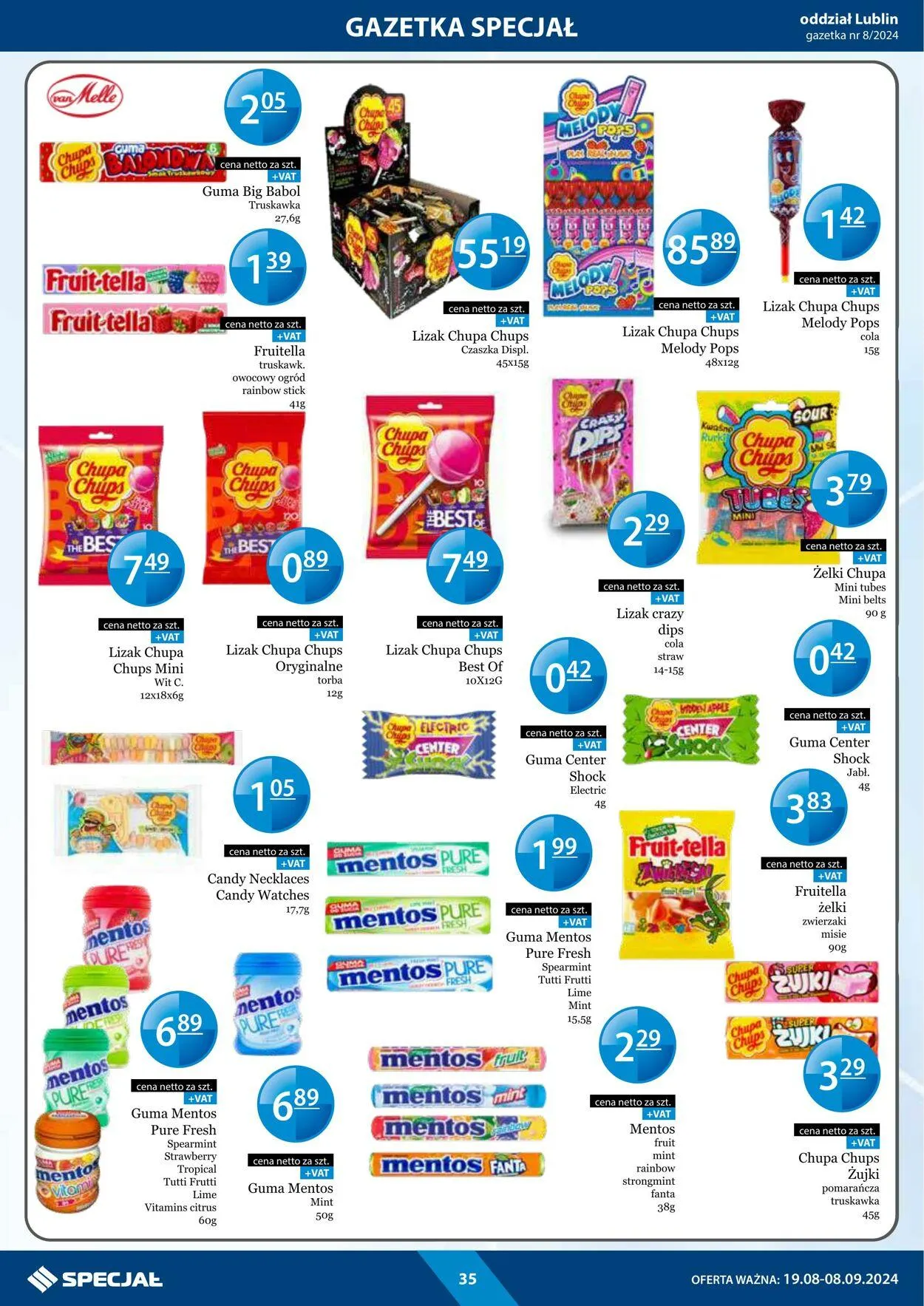 Gazetka Specjał od 19 sierpnia do 8 września 2024 - Strona 35