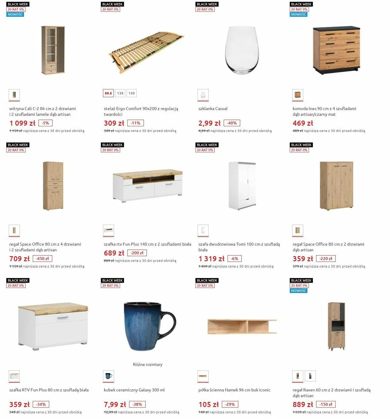 Gazetka Black Red White Aktualna gazetka od 25 listopada do 1 grudnia 2024 - Strona 40