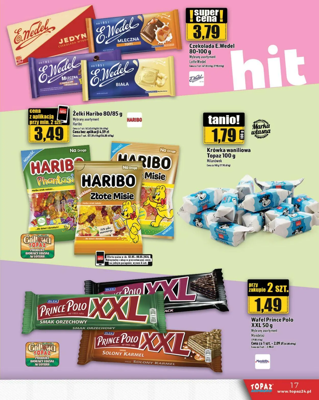 Gazetka Topaz Aktualna gazetka od 10 lipca do 24 lipca 2024 - Strona 17