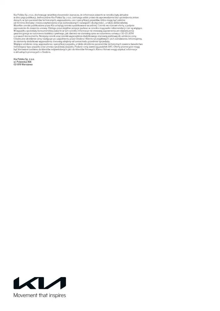 Gazetka Kia Stonic Cennik 2025 od 21 lutego do 31 grudnia 2025 - Strona 12