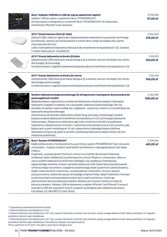 Gazetka FORD TRANSIT CONNECT od 3 sierpnia do 3 sierpnia 2025 - Strona 53