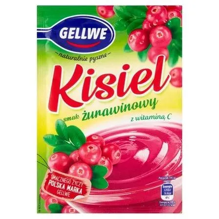 GELLWE KISIEL SMAK ŻURAWINOWY 38 G 0.038 kg