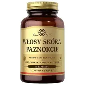 Solgar Formuła Włosy, Skóra, Paznokcie 60 szt.