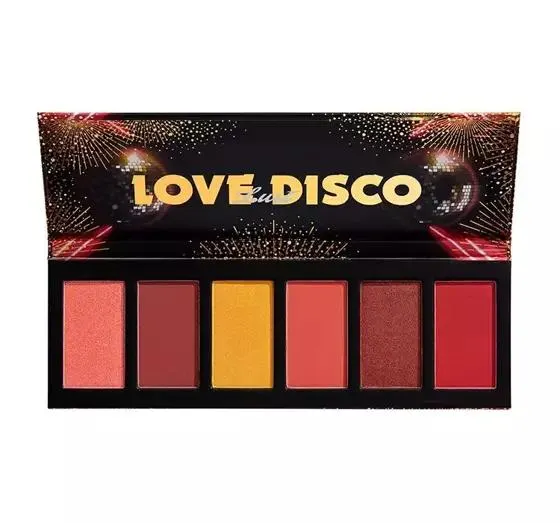 NYX PROFESSIONAL MAKEUP LOVE LUST DISCO PALETA RÓŻÓW 01 VANITY LOVES COMPANY 30G
