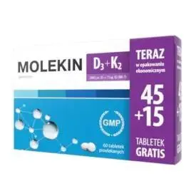Molekin D3+K2 60 szt.