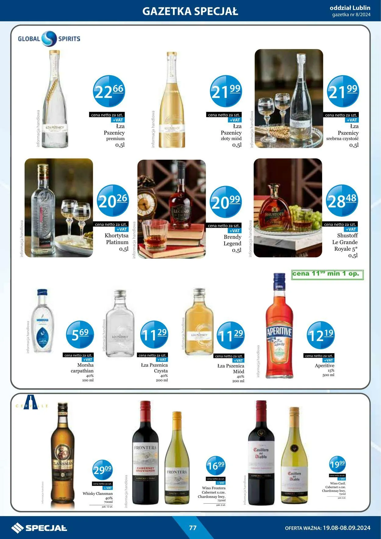 Gazetka Specjał od 19 sierpnia do 8 września 2024 - Strona 77