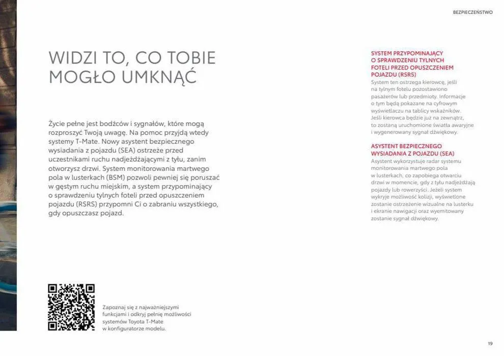 Gazetka Corolla Sedan 2023 od 22 maja do 22 maja 2024 - Strona 19