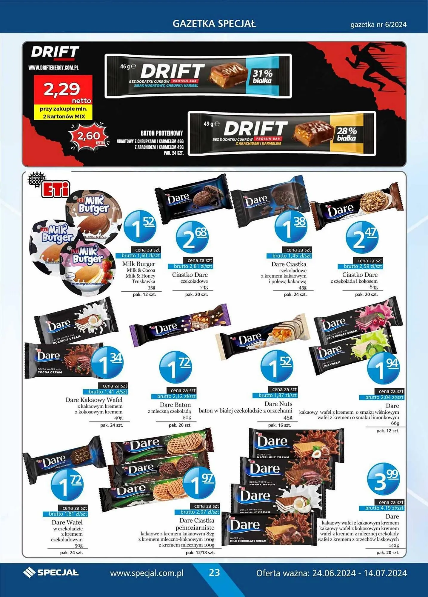 Gazetka Specjał gazetka od 24 czerwca do 14 lipca 2024 - Strona 23