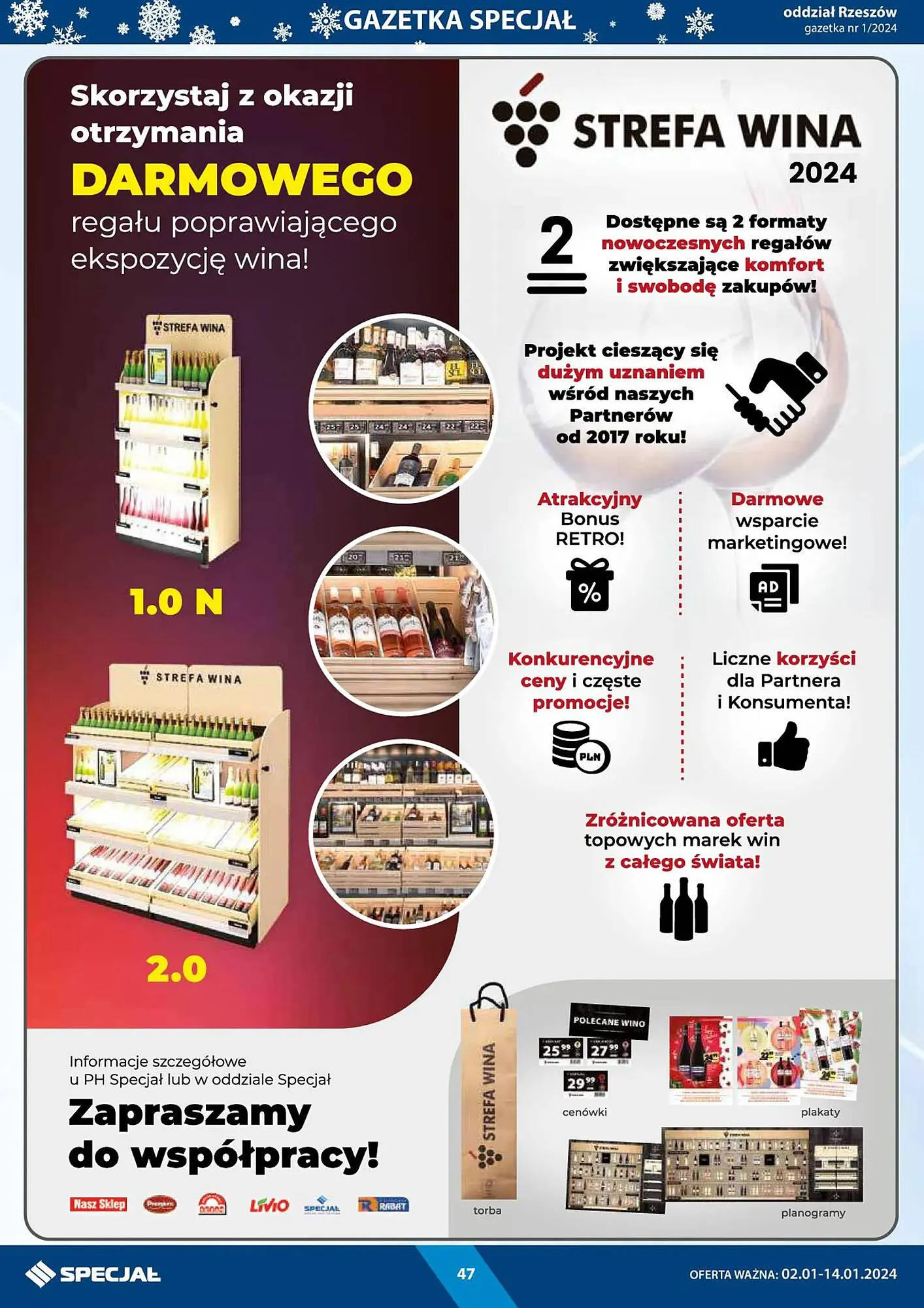 Gazetka Specjał gazetka od 2 stycznia do 14 stycznia 2024 - Strona 47