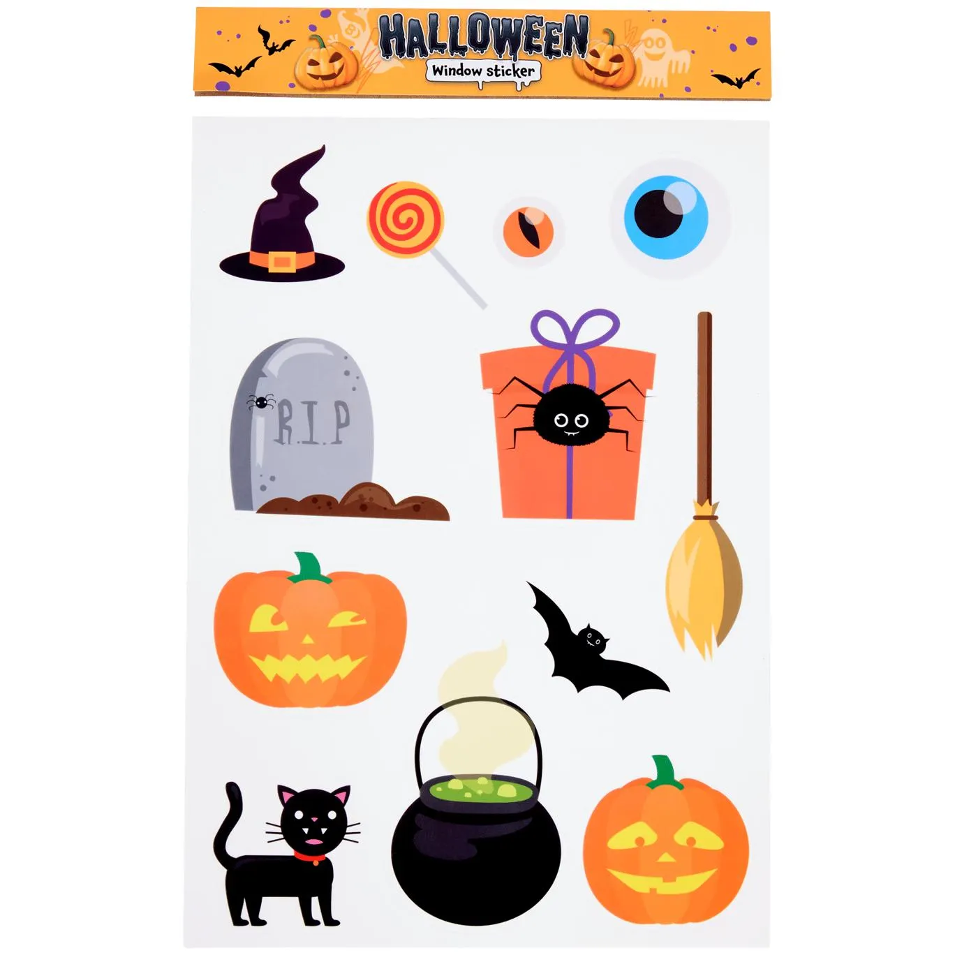 Halloween naklejki na okno