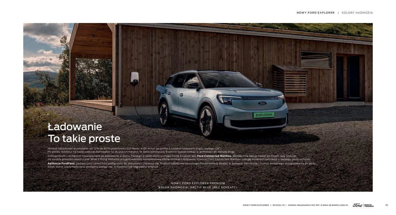 Gazetka NOWY FORD EXPLORER od 16 kwietnia do 16 kwietnia 2025 - Strona 15